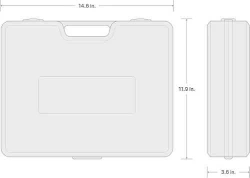 Vista 7 de TEKTON Juego de llaves de impacto de 6 puntos de profundidad de 3/4 pulgadas con funda, 7 piezas (13/16-1-1/2 pulgadas) 4890