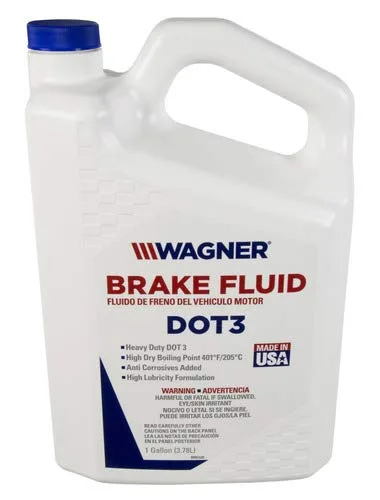 Wagner - Líquido de frenos 21B Super Heavy Duty DOT 3 Anticorrosivos Añadido Alta Lubricidad Formulación 401 F / 205 C: F9314