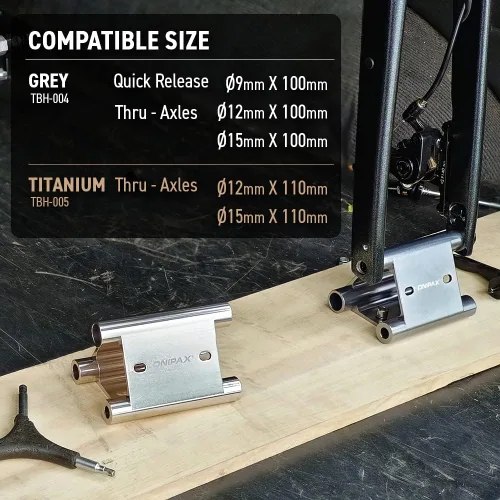 Vista 4 de ONIPAX Bike Fork Mount Truck Bed & Van Rack