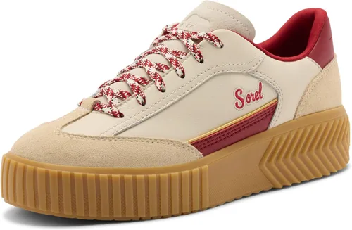 Vista 12 de Sorel Tenis Ona Ave T-Toe para mujer Tiza/Gris Ceniza