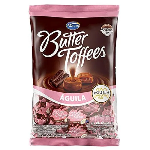 Arcor Caramelos de Mantequilla Aguila/Chocolate Negro 29.00 oz