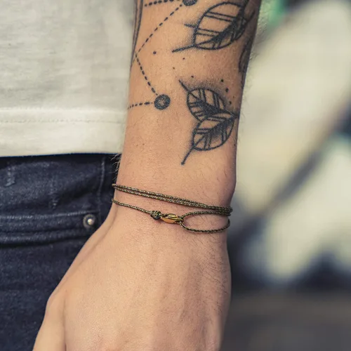 Vista 2 de Pulsera de cuerda náutica de Made by Nami para hombres, impermeable y ajustable, con cierre de gancho, regalo para él