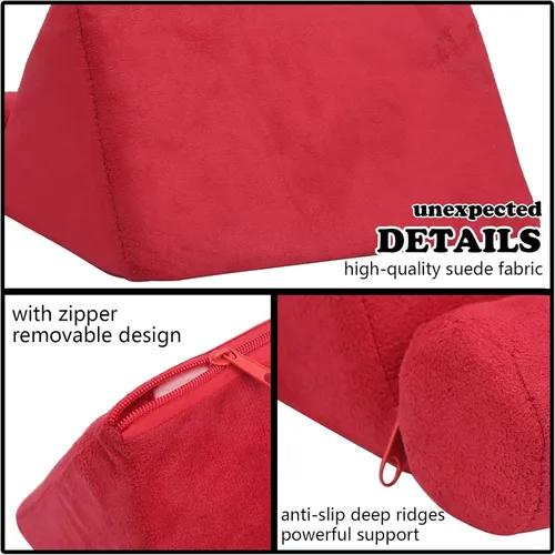 Vista 6 de Gavigain Soporte de almohada para tablet, soporte para tableta de teléfono para regazo de hasta 10 pulgadas para iPad, tabletas, Kindle, lectores