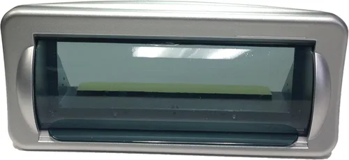 Jensen - Carcasa estéreo resistente a la intemperie plateada