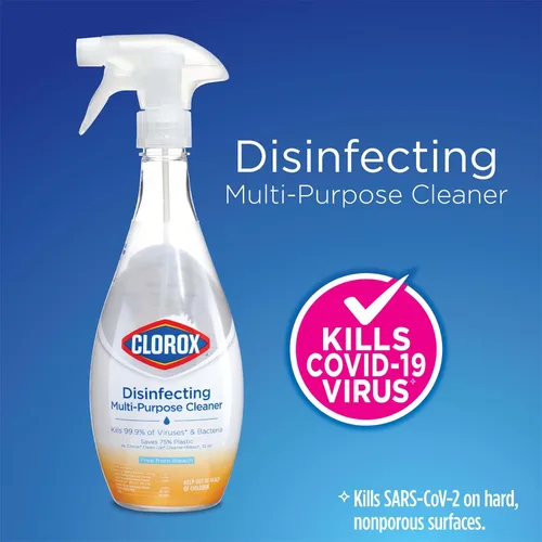 Vista 2 de Clorox Desinfección multiusos, esenciales para el hogar, repuestos de limpieza para el sistema de limpieza multiusos Clorox, 2