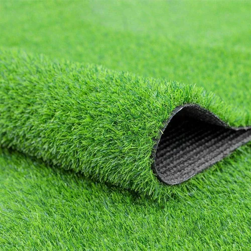 Fasmov Green Artificial Grass Rug Grass Carpet Rug 3.2' x 6.5', Realistic Fake Grass Deluxe Turf Synthetic Turf Thick Lawn Pet Turf -Perfect for