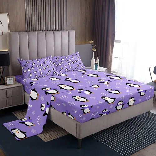 Vista 22 de Sábanas de cama de la Torre Eiffel de París para decoración de dormitorio de París, juego de sábanas retro francesa Citysapce con pintura al óleo