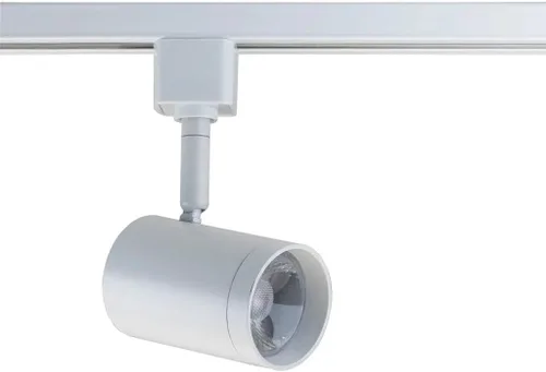 Vista 4 de Nuvo Lighting TH475 - Cabezal de pista de una luz de transición en Pwt, Nckl, B/S, acabado Slvr, 5.19 pulgadas