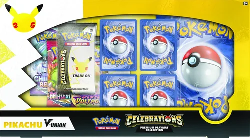 Vista 2 de Juego de cartas coleccionables de Pokémon: Colección Pikachu V Union aniversario n.º 25