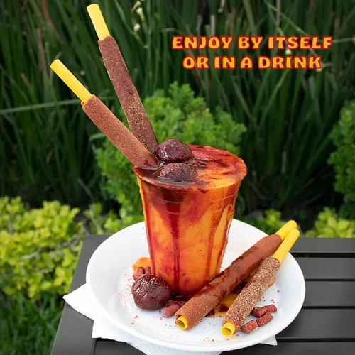 Vista 3 de Zumba Pica Forritos Pulpa Chamoy Sauce 2.2lb (1kg) - Chamoy Candy - Chamoy Rim Dip para frutas - Pasta de borde Chamoy - Chilito Chamoy - Caramelo