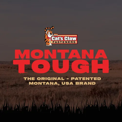 Vista 7 de Cat's Claw Fasteners 1.5 pulgadas para maderas duras 170 unidades reemplazan la grapa común de cercado Se instala rápidamente con un taladro