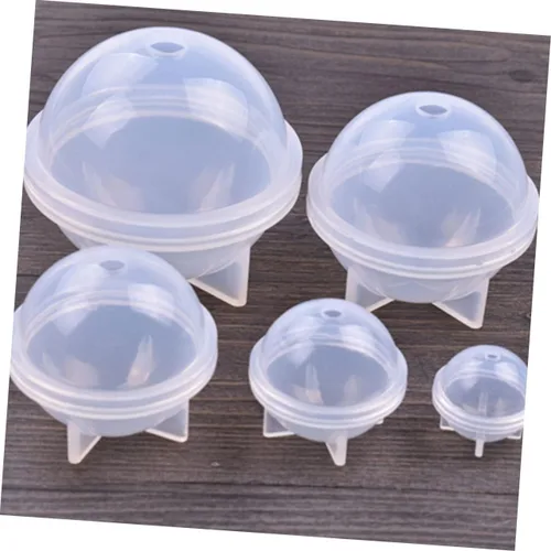 Vista 7 de COHEALI Moldes de caramelo 3 piezas de moldes de bolas de silicona para hacer caramelos duros, epoxi y decoraciones para hornear 1.575 in