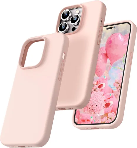 Vista 37 de TOCOL Funda 5 en 1 para iPhone 13, con 2 protectores de pantalla + 2 protectores de lente de cámara, funda de silicona líquida para iPhone 13, verde