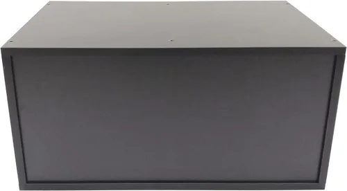 Vista 9 de FixtureDisplays Estante para impresora con organizador de papel de escritorio de madera para el hogar y la oficina, elevador de impresora, 2