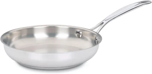 Vista 10 de Cuisinart 722-20 Colección de utensilios de cocina clásicos de acero inoxidable de 8 pulgadas, sartén abierta de 8 pulgadas