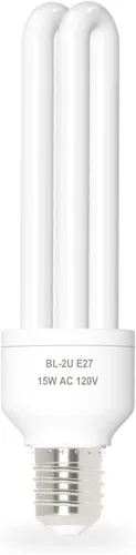 Shootingstar BL-2U E27 - Bombilla de repuesto para exterminador de insectos de 15 W, compatible con HOMESUIT, Keuomy, YISSVIC, Yluces, POWIFY y