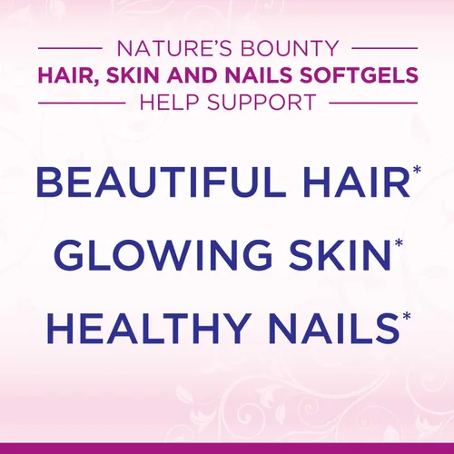 Vista 6 de Nature's Bounty Optimal Solutions - Cápsulas blandas extra fuertes para la piel y las uñas, 150