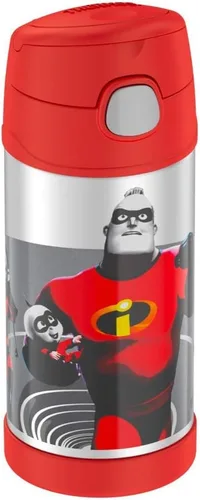 Vista 9 de THERMOS FUNTAINER 12 onzas de acero inoxidable para niños, batman