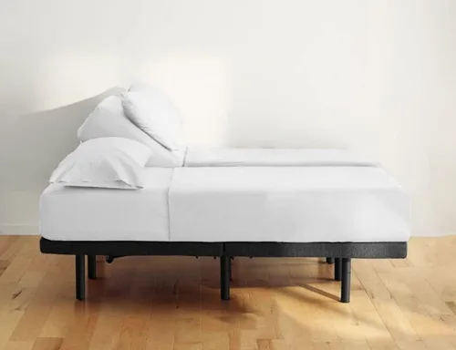 Vista 18 de Juego de sábanas divididas tamaño King para cama ajustable, suave de 1000 hilos, 100% algodón egipcio, tejido satinado, juego de 5 piezas con 2