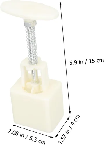 Vista 6 de DECHOUS 1 Unidades Dim Sum Molde de Moldeo para Hornear Chocolate Cookie Silicona Fondant Green Bean Cake Mold Molde De Para Resina Cookie Cutter