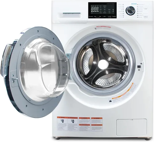Combo de lavadora y secadora sin ventilación de 2.7 pies cúbicos, lavadora y secadora todo en uno de 24 pulgadas 2 en 1 120 V para apartamento RV,