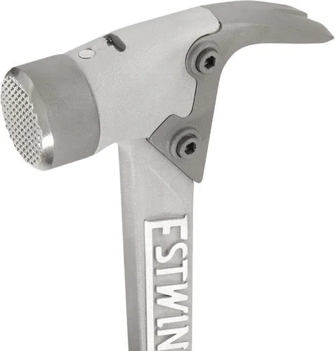 Vista 3 de Estwing AL-PRO - Martillo de carpintero de aluminio, 397 g, con garra recta para arrancar, boca fresada y mango reductor de impactos, color negro