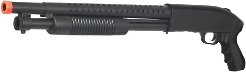 Vista 2 de La alta velocidad 400 FPS cortó el arma de Airsoft del poder de la primavera de la escopeta P1799 de la bomba