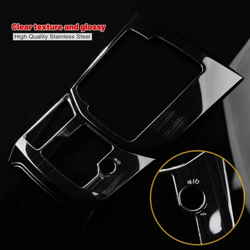 Vista 3 de Compatible con Mazda CX-5 2025 2024 2023 2022 2021 2020 2019 2018 2017 Accesorios para consola central de automóvil, panel de engranajes, cubierta