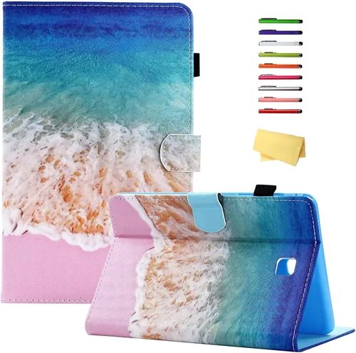 Vista 8 de Funda UUcovers para Galaxy Tab A 8.0 con cierre magnético, ajustado, función atril y tarjetero, con función de encendido y apagado automático, 8