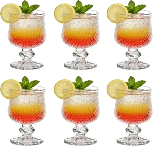 Vista 10 de Juego de 6 vasos de chupito de 1.75 onzas/vasos de chupito súper lindos/vasos cordiales/vasos de jerez/estilo clásico/sin plomo