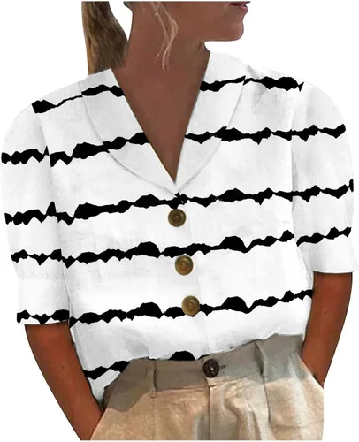 Womens Shirts Dressy Casual 2023 Peasant T-Shirts Teen Girls Cute Tops Summer T-Shirts Trendy Going Out
