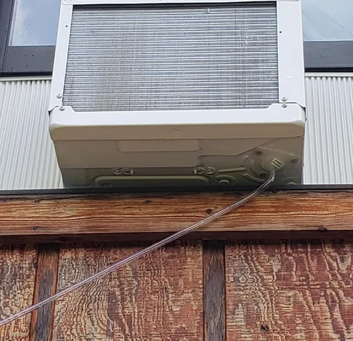 Vista 6 de Monster Magnetic XL Super Strong - Kit de drenaje universal de aire acondicionado para ventana, línea de drenaje de CA, conector de embudo