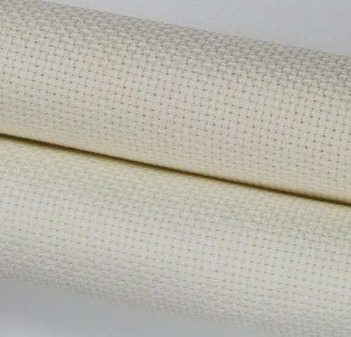 Vista 122 de KCS 2 cajas de tela de costura de algodón para punto de cruz de 15 x 18 pulgadas (blanco antiguo, 11 unidades)