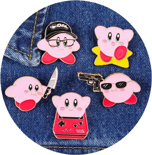 LUKGELYAM Lindos alfileres esmaltados de dibujos animados, broche de solapa para mochila, chaquetas, divertidos alfileres de tigre para regalo,
