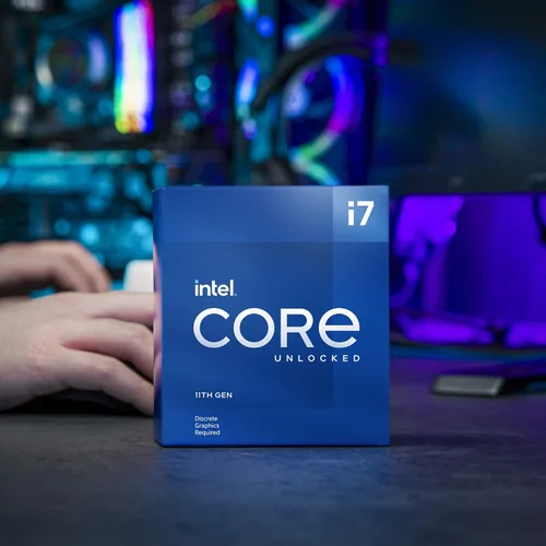 Vista 6 de Intel Procesador de escritorio Core i7-11700KF 8 núcleos hasta 5.0 GHz LGA1200 desbloqueado (Intel serie 500 y chipset selecto serie 400) 125 W