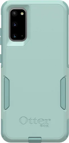 Vista 3 de OtterBox Commuter Series - Funda para Samsung Galaxy S20 y S20 5G (no otros modelos S20), embalaje no minorista, color menta