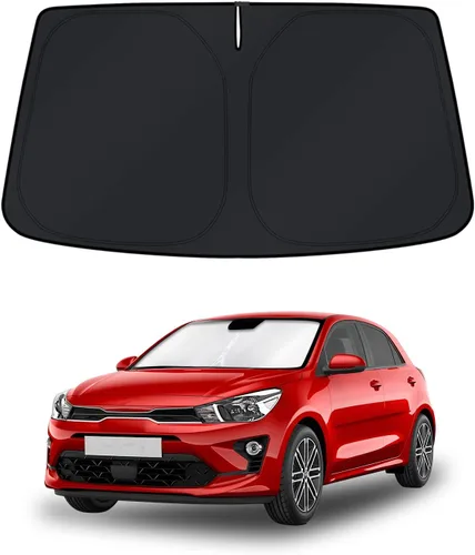 Vista 173 de KUST Parasol para parabrisas para GMC Hummer EV 2022-2023 2024 2025, accesorios de ventana, cubierta solar plegable, bloquea los rayos UV, mantiene