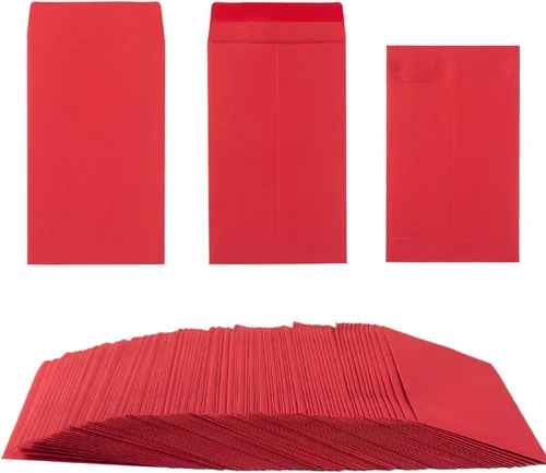 Vista 11 de Paquete de 100 sobres para monedas pequeñas, sobres autoadhesivos de papel kraft para semillas, mini piezas, sellos para artículos pequeños