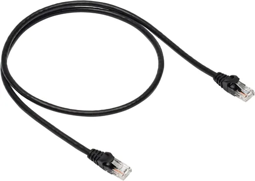 Vista 6 de Amazon Basics - Cable de conexión Ethernet RJ45 Cat 6, cable de alta velocidad de 10 Gbps, 250 MHz, sin enganches, 10 pies, negro para impresora