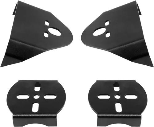 4 piezas de soportes de montaje de bolsa de aire superior e inferior posterior con soldadura para suspensión neumática