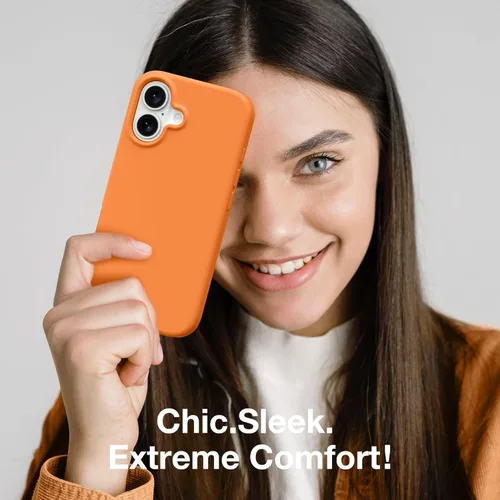 Vista 1489 de GONEZ Funda magnética para iPhone 14, compatible con Magsafe, con protector de pantalla + protector de cámara, forro de microfibra antiarañazos