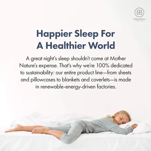 Vista 6 de Threadmill Sábanas de tamaño individual, 100 % algodón, 600 hilos, 3 piezas, diseño de damasco, rayas, gris oscuro, sábanas de algodón peinado