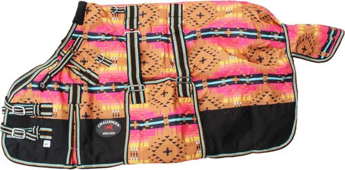 Vista 5 de CHALLENGER 52" 1200D Miniatura Weanling Donkey Pony Horse Foal Manta de invierno 51978B