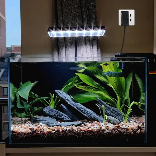 Vista 8 de UEETEK Adaptador de corriente LED AC110-240V DC12V 1A convertidor de fuente de alimentación conmutada para acuario tanque de peces luz