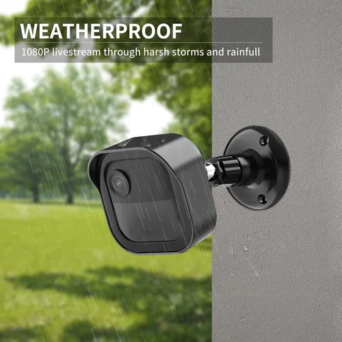 Vista 5 de Blink Outdoor - Soporte para cámara de 4ª generación, 1 paquete de funda protectora resistente a la intemperie y montaje ajustable de 360 grados