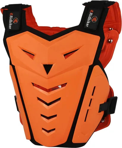 Vista 11 de Chaleco de Armadura Corporal para Motocicleta Equipo de Dirt Bike, Protector de Pecho Equipo de Motocross Protector de Pecho y Espalda