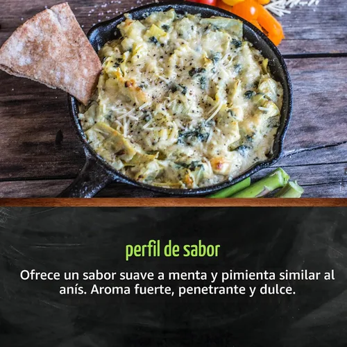 Vista 3 de Frontier Co-op Hoja de albahaca dulce, 1 libra a granel, popular en pizza