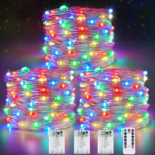 Vista 18 de YIQU Guirnalda de luces de decoración de Pascua, 10 pies, 12 LED, guirnalda de mantel de pollitos para interiores, funciona
