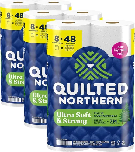 Vista 9 de Quilted Northern Papel higiénico ultra suave y fuerte, 12