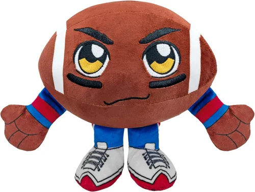 Vista 30 de Bleacher Creatures Alabama Crimson Tide Kuricha - Peluche de fútbol sentado de 8 pulgadas, suave inspirado en Chibi